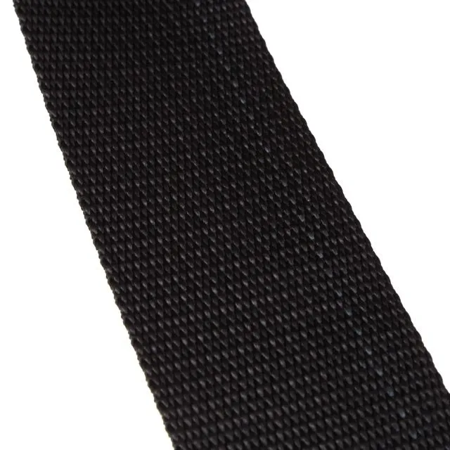 2" 6K Polyester Cargo Webbing - Linear Foot - Black