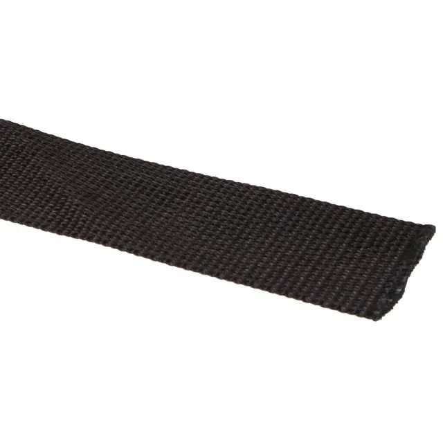 2" 6K Polyester Cargo Webbing - Linear Foot - Black