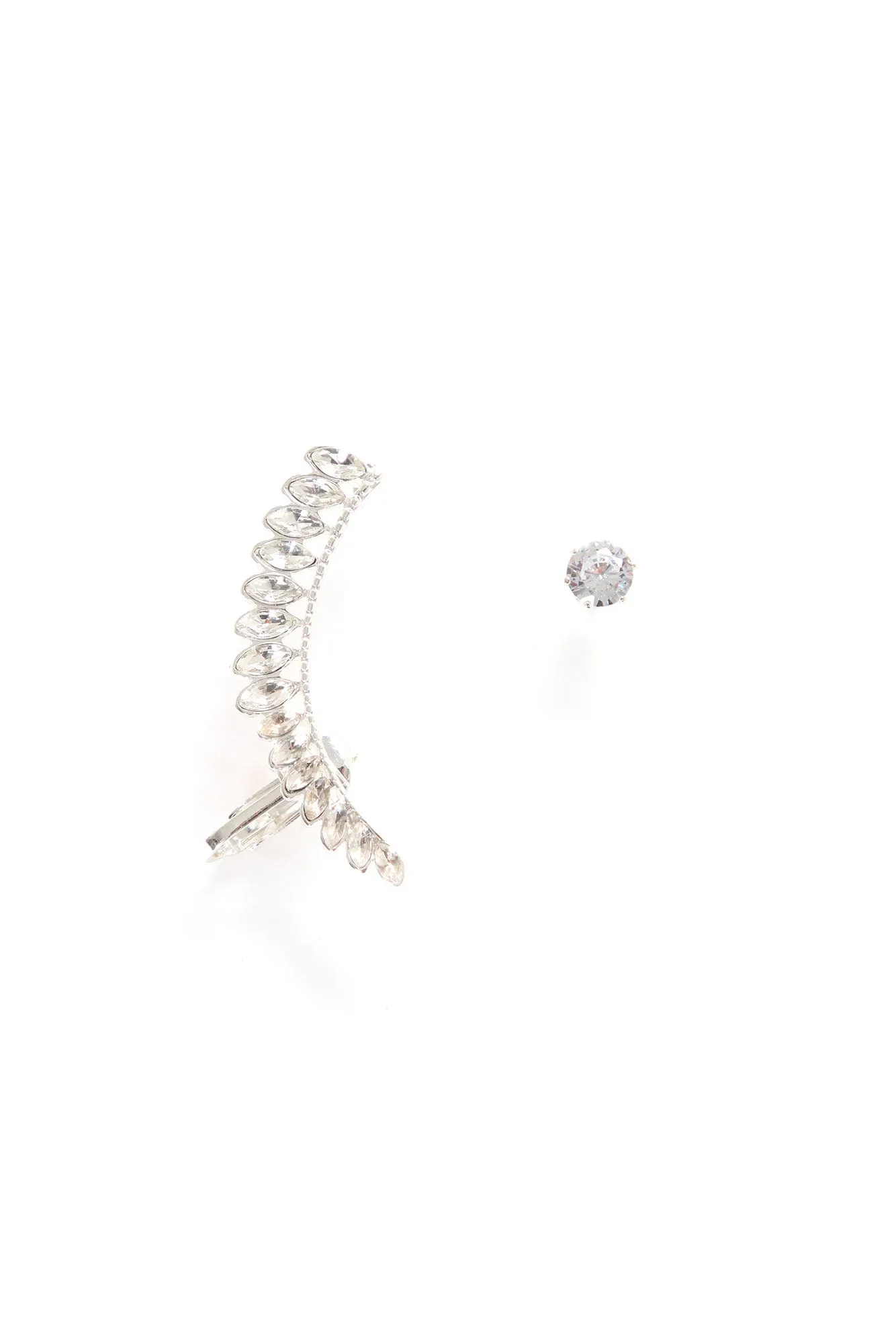 Always Cuffed Up Ear Cuff - Silver