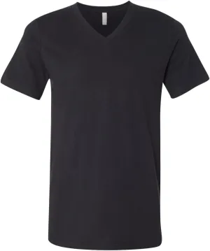 Bella Canvas Men's Comfortable V-Neck Soft Fitted Jersey T-Shirt