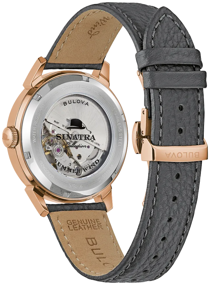 Bulova Frank Sinatra Summer Wind Automatic Watch 97B206