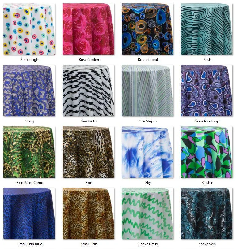 Chair Sashes with Prints