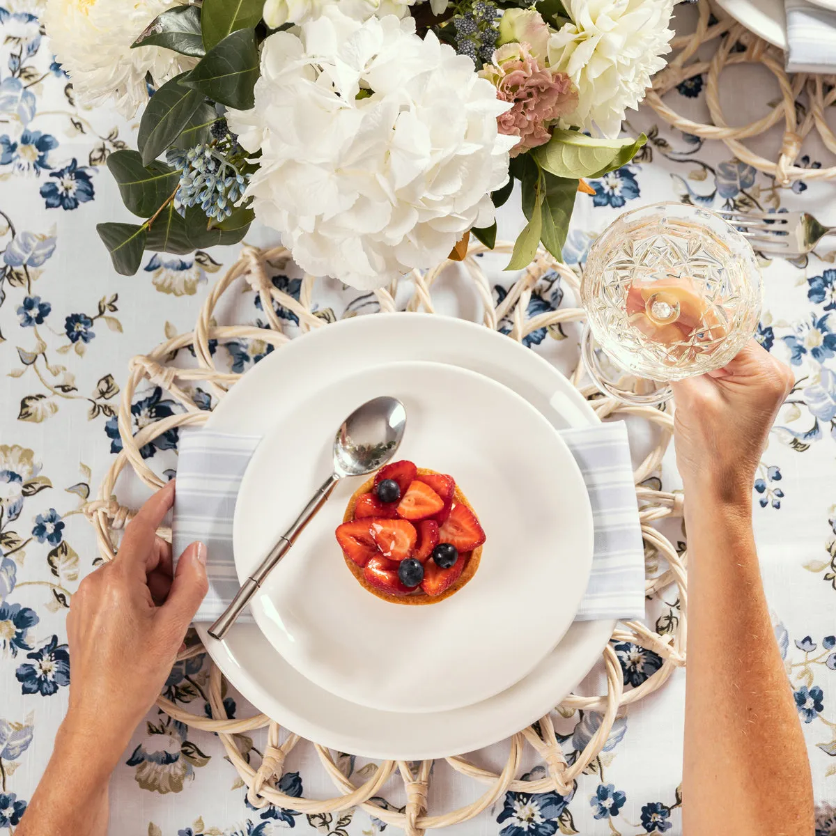 Côte D'Azur Napkins (Set Of Four)