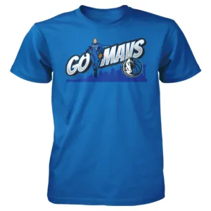 DALLAS MAVERICKS GO MAVS LUKA SUPERHERO TEE