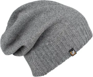 Evolution Knitwear Wool Slouchy Knit Beanie Hat for Men or Women - Super Soft Merino Wool - Made in The USA