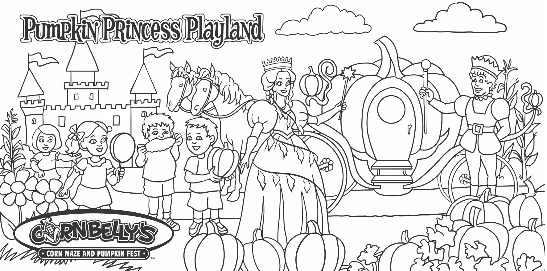 Giant Coloring Sheet Murals