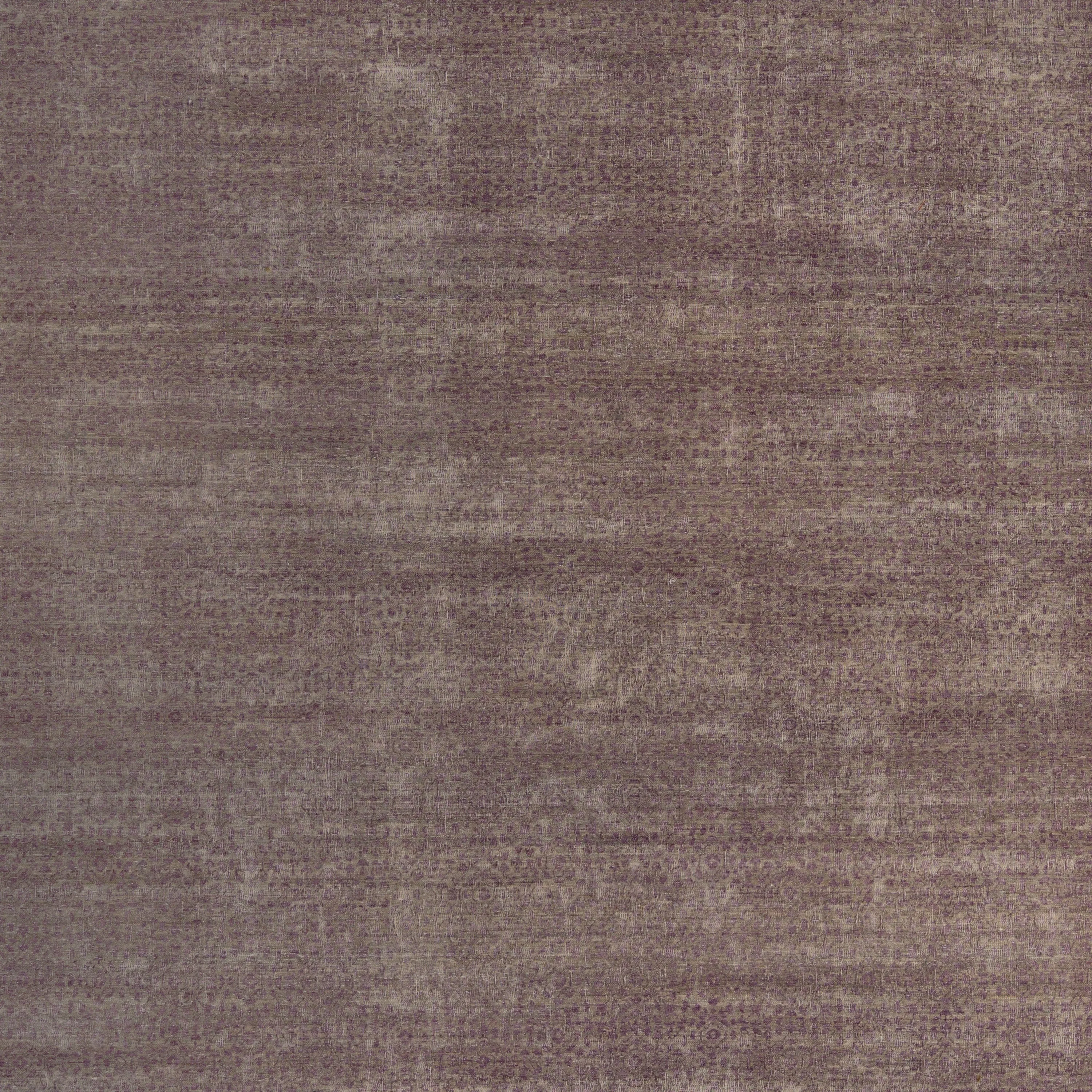 Grey-Lavender Aurora Modern Wool & Silk Rug - 8'11" x 11'11"