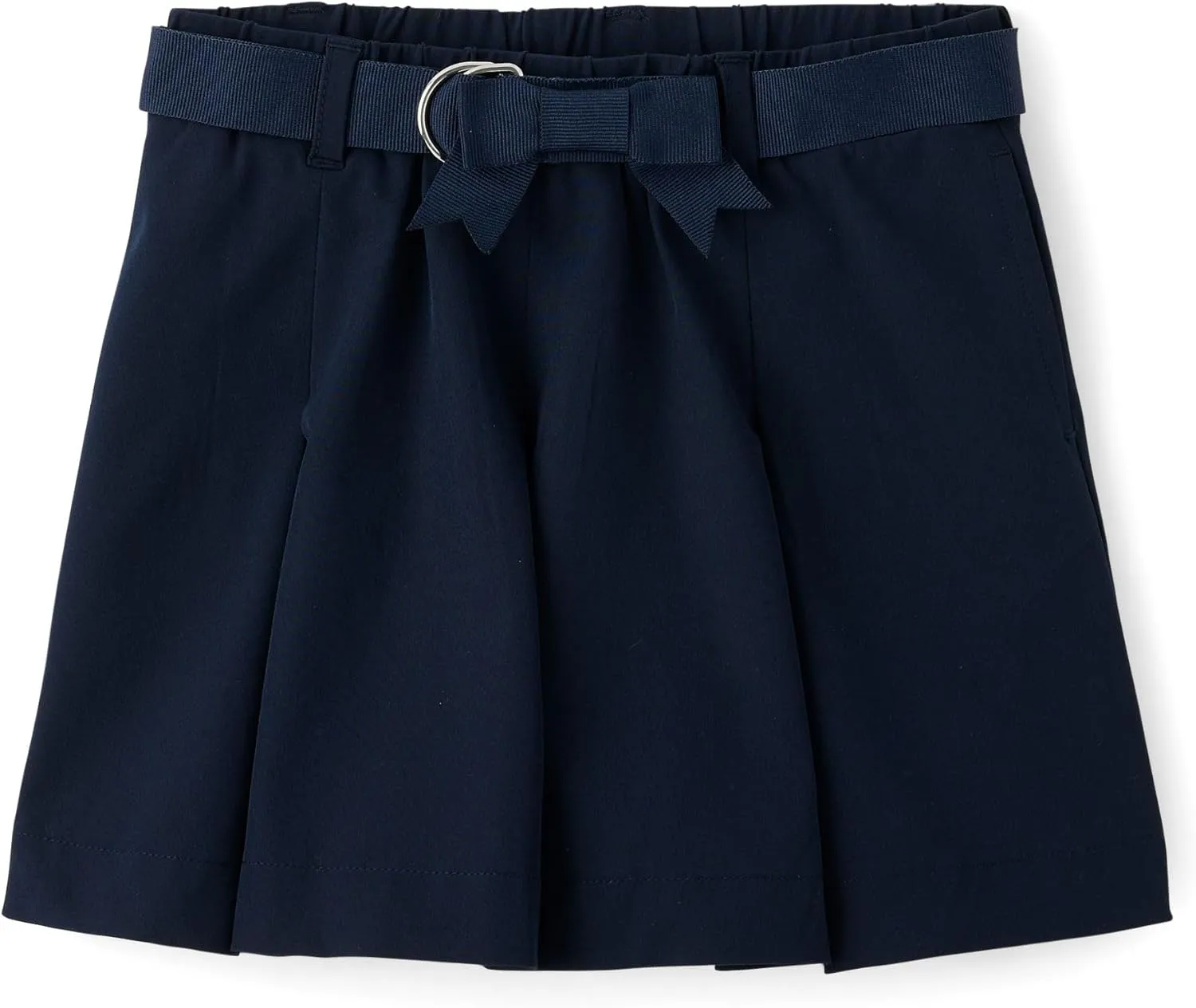 Gymboree Girls' and Toddler Twill Pleated Belted Skort