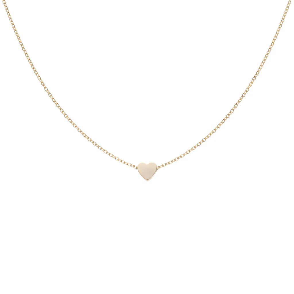 Heart Necklace for Kids from Mom to Daughter Gift Heart Necklace