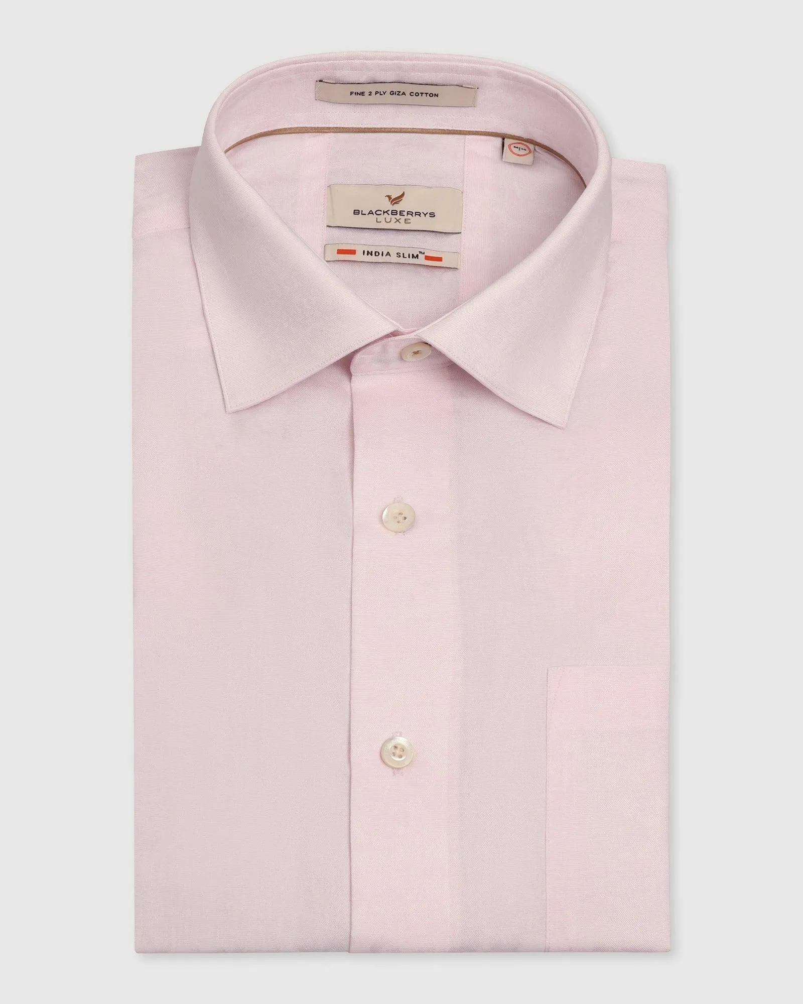 Luxe Formal Pink Printed Shirt - Troy