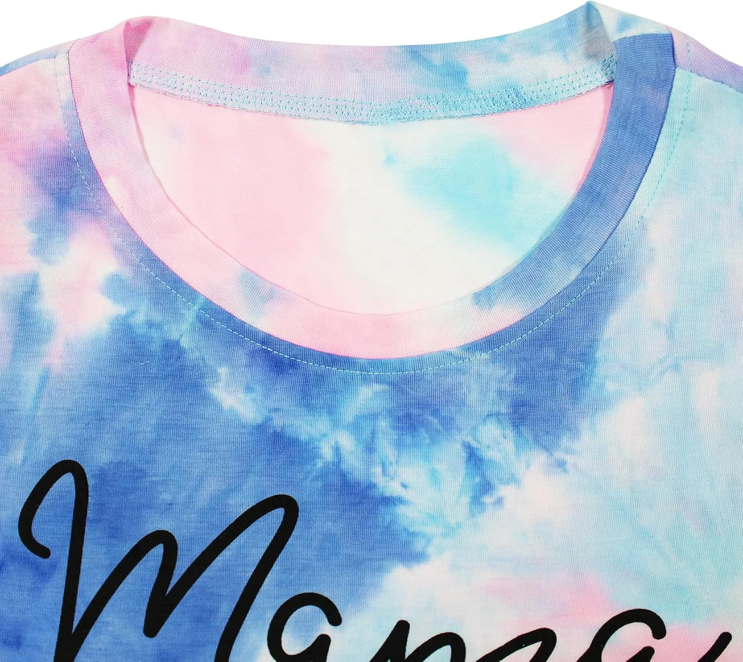 Mama in The Making Pregnancy Announcement T-Shirt Women Letter Print Short Sleeve Tops Tee