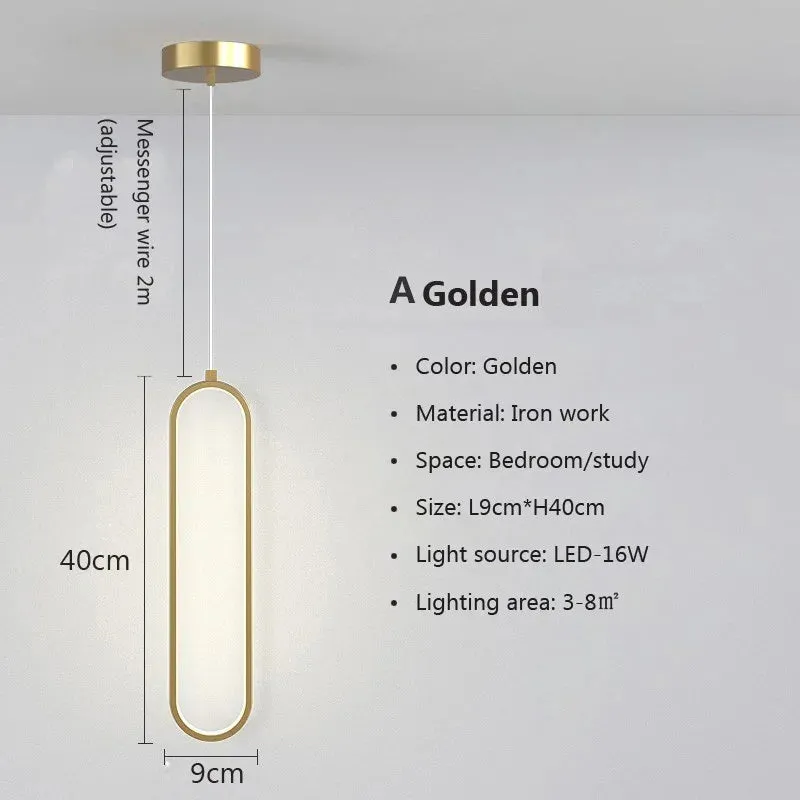 Modern Minimalist LED Pendant Light