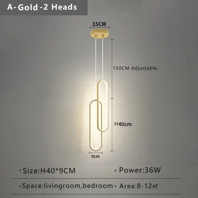 Modern Minimalist LED Pendant Light