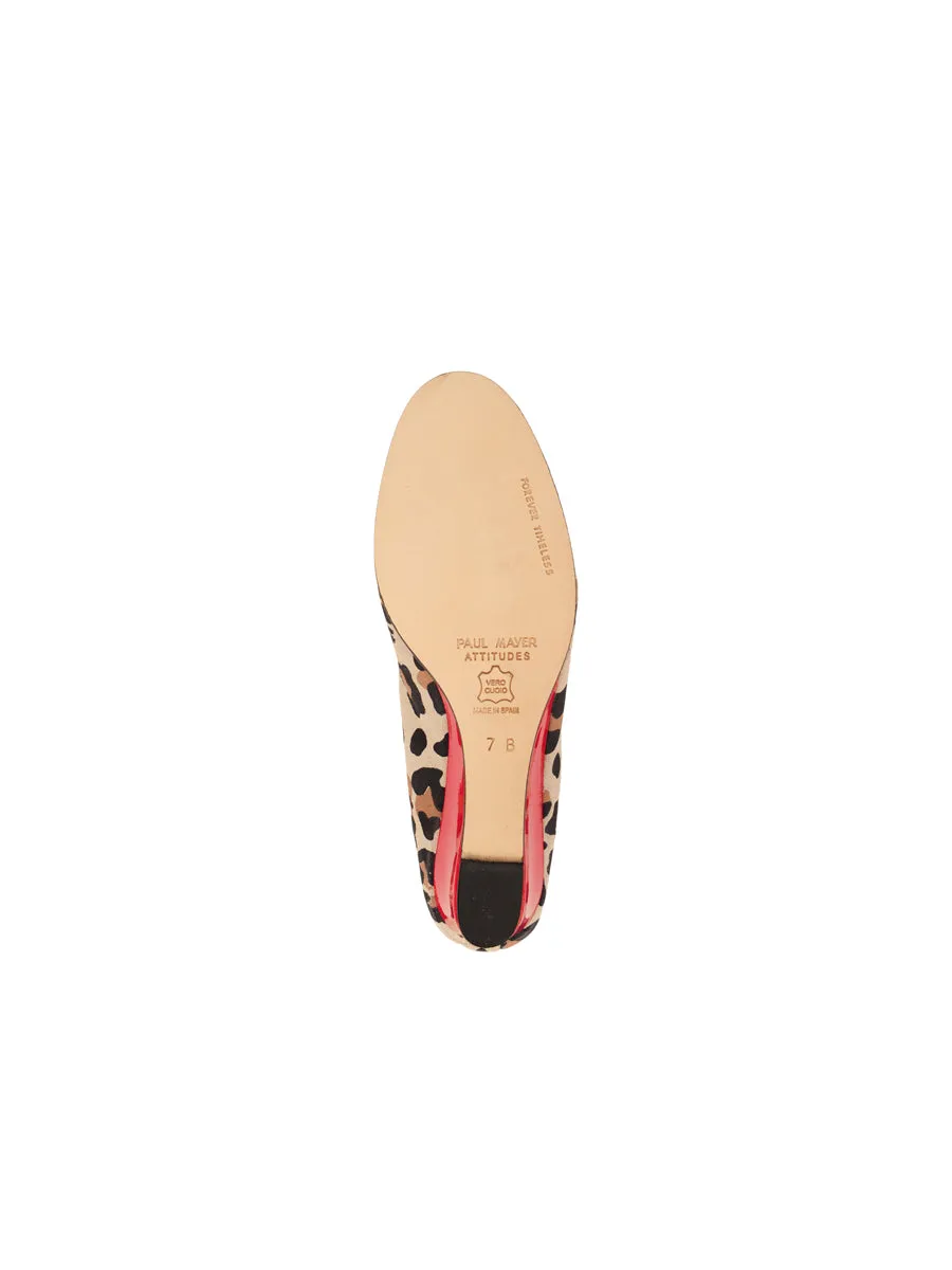 Noble Jaguar Print Wedge