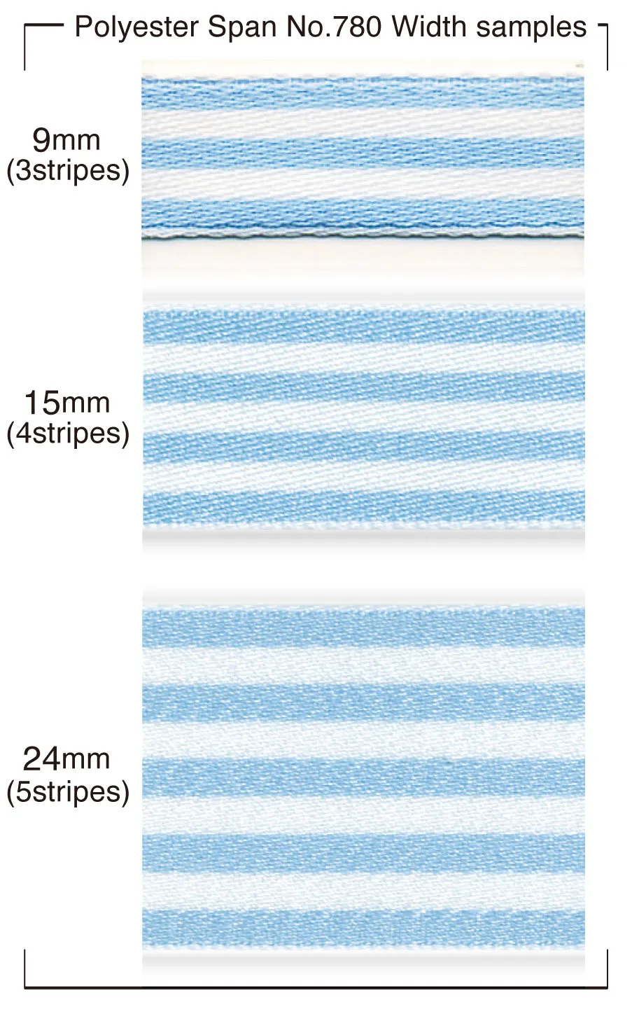 Polyester Span No.780 15mm