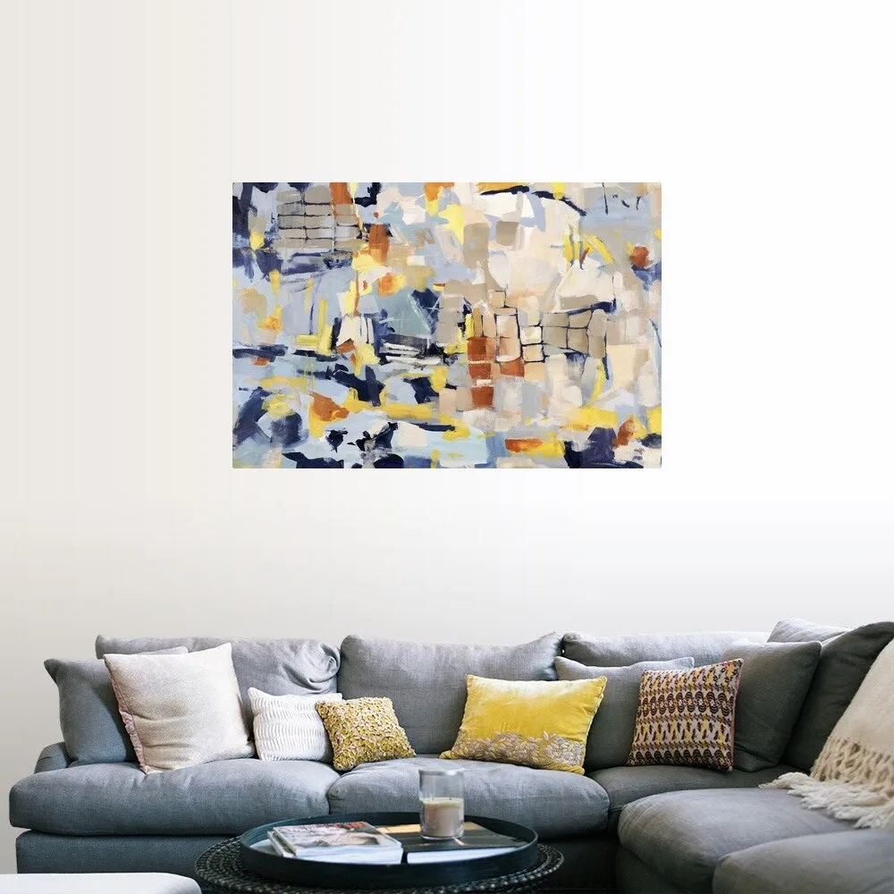 "Booked" Poster Print - Multi
