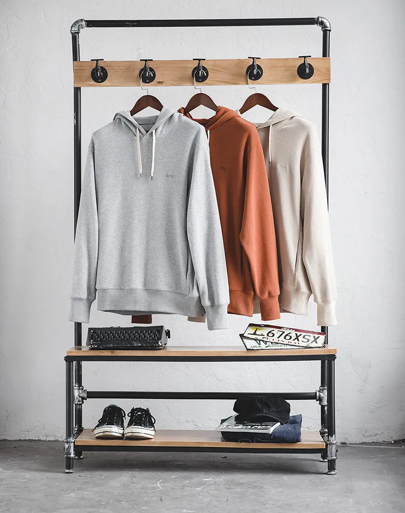Retro Vintage Ami Khaki Solid Men's Sweater