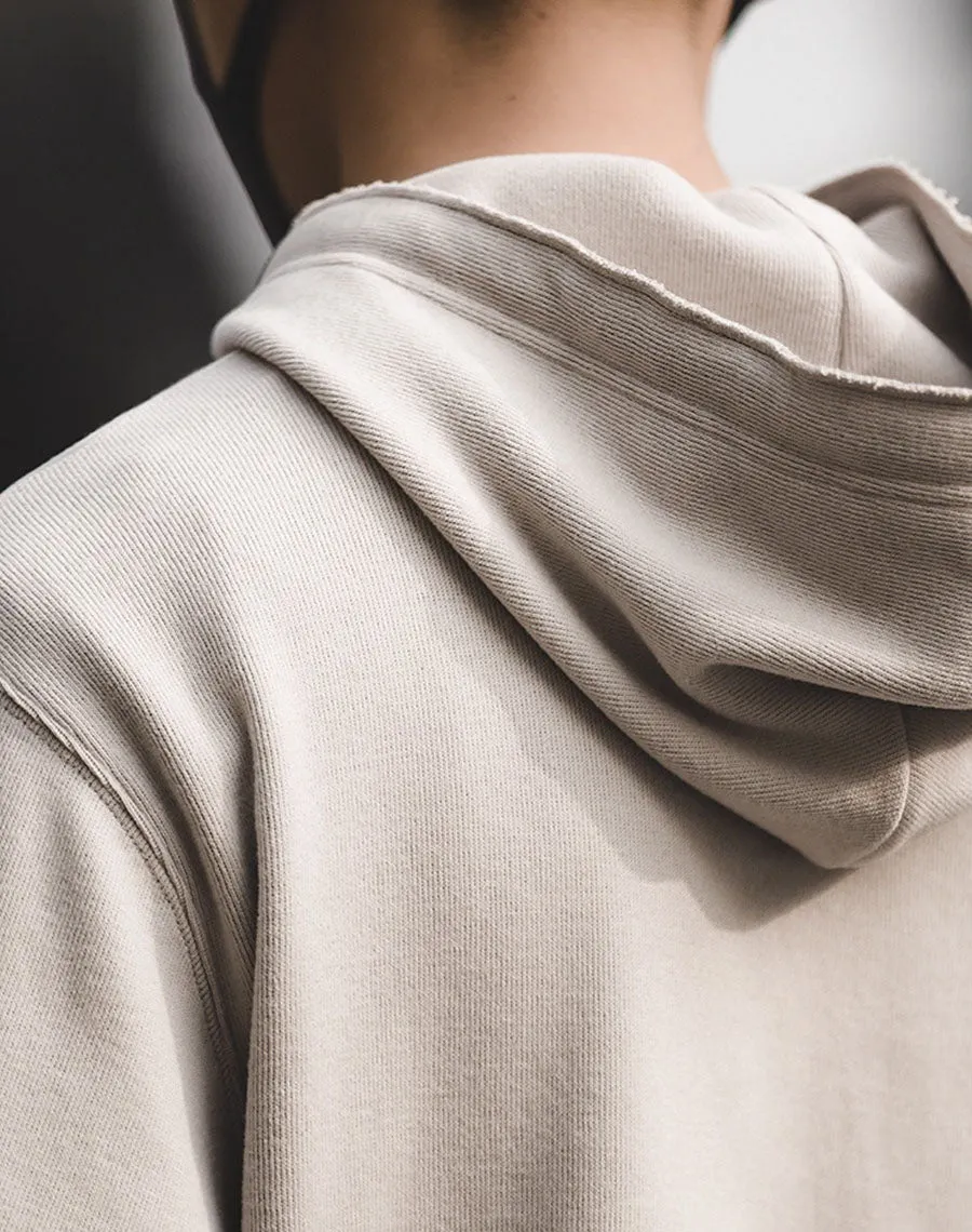 Retro Vintage Ami Khaki Solid Men's Sweater