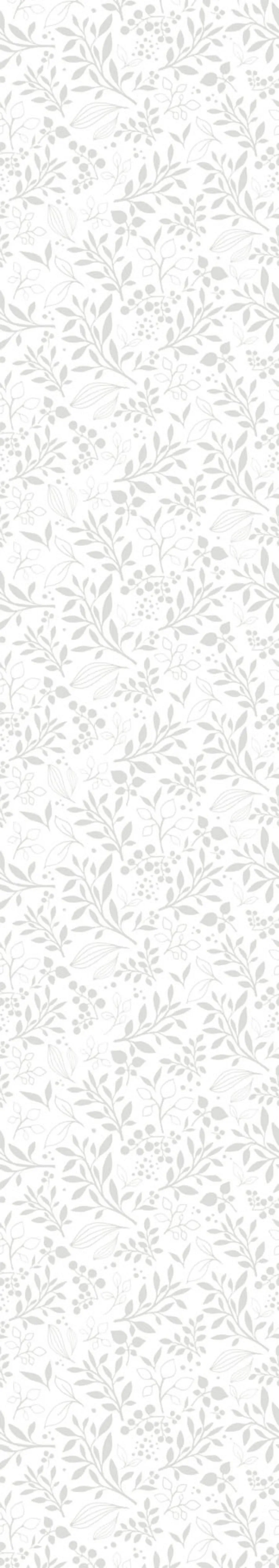 Subtle Flowers Gray Wallpaper 50x280CM