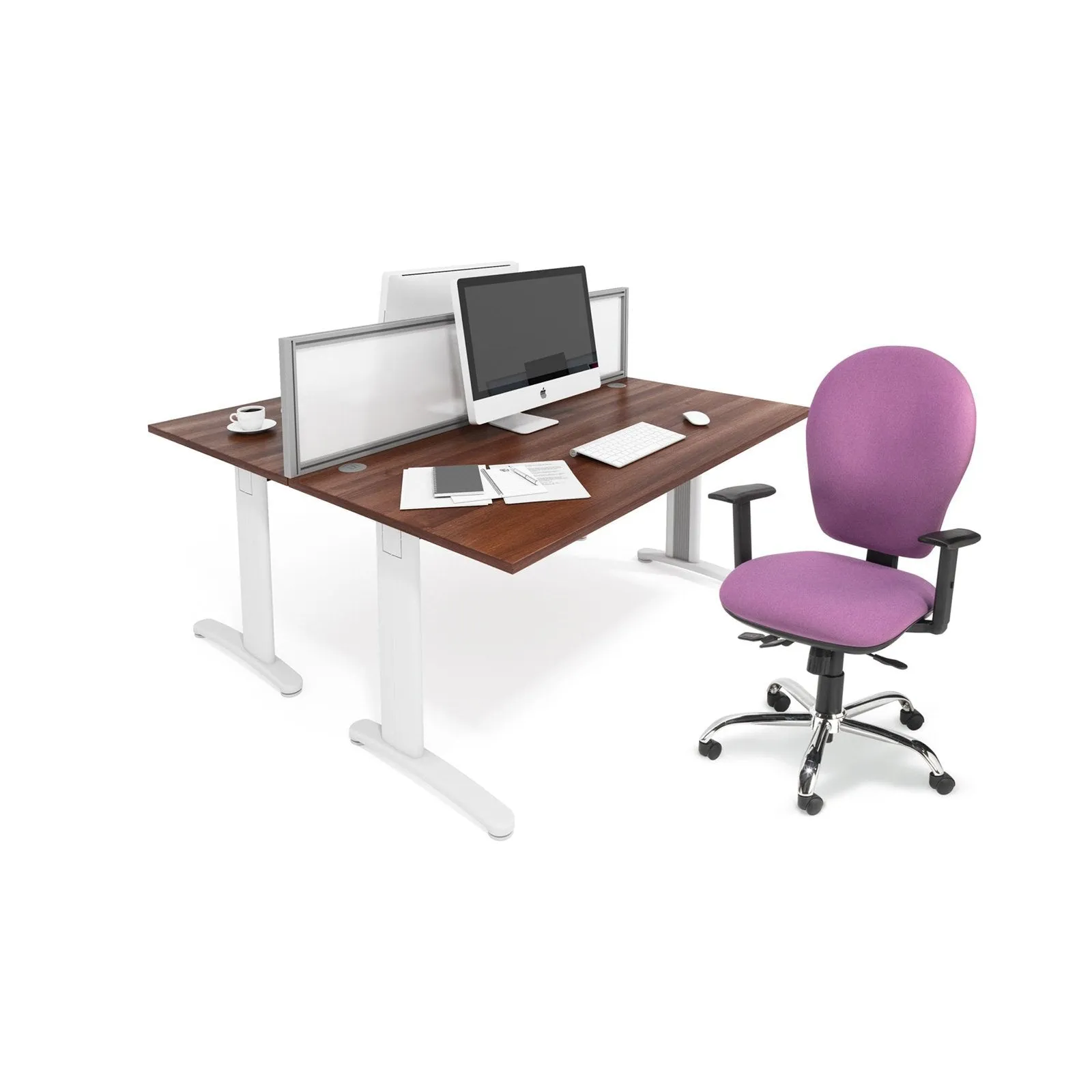 TR10 right hand ergonomic desk
