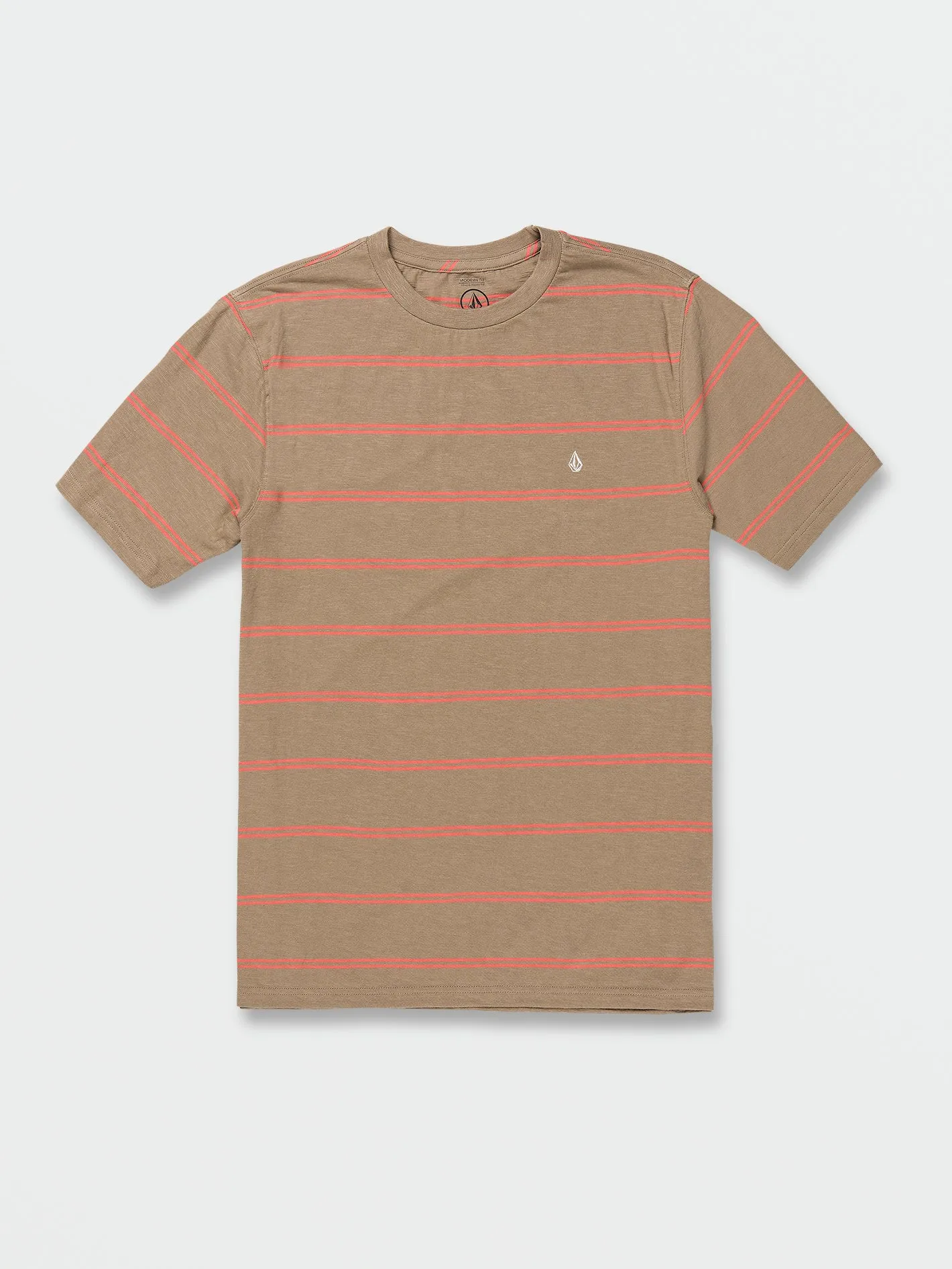 Waiters Crew Short Sleeve Shirt - Khaki